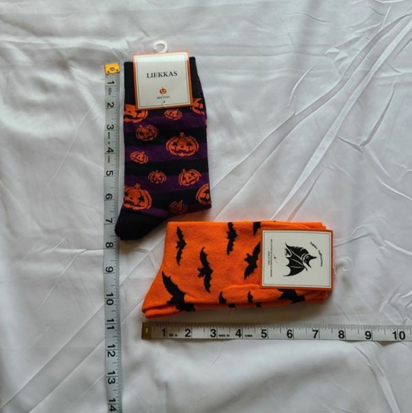 Halloween 2 pairs socks - Picture 16 of 16